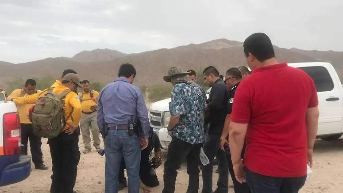 Intensa búsqueda de niño autista en la Salada